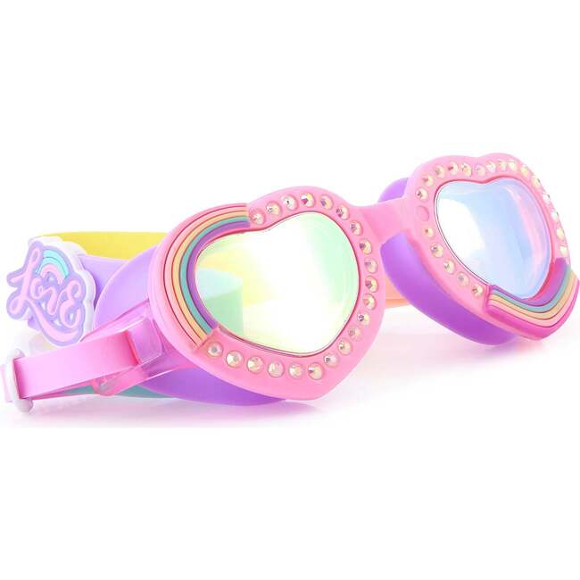 All You Need is Love Swim Goggle, Pink