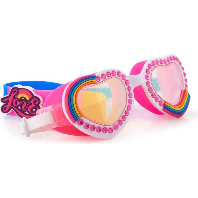 All You Need is Love  Swim Goggle, Rainbow