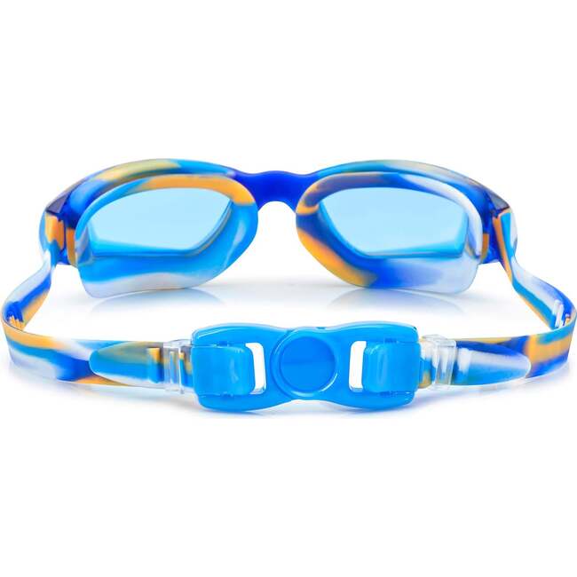 Candy Corn Salt Water Taffy Swim Goggle, Blue - Goggles - 3