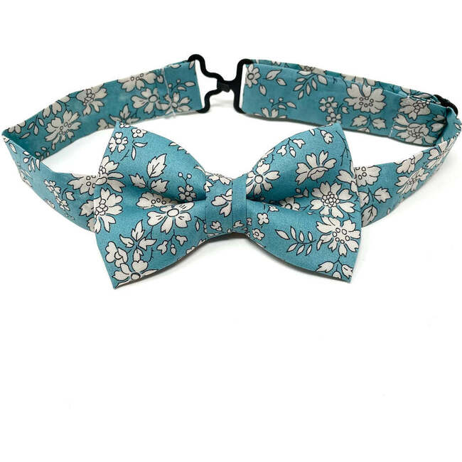 Bow Tie, Liberty of London Aqua Floral
