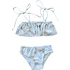 Ella Bikini Set, Tan Hibiscus - Two Pieces - 1 - thumbnail