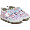 Swirl Heart First Kicks, Marble - Sandals - 1 - thumbnail