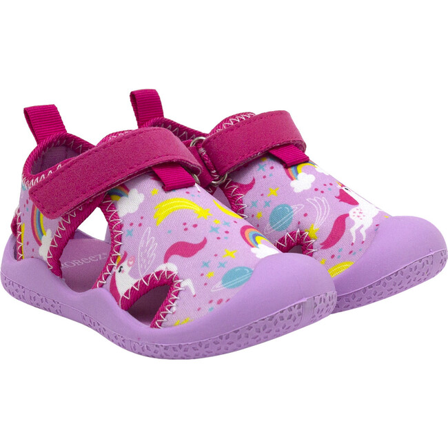 Unicorns Water Shoes, Lavender - Booties - 1