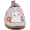 Flower Bunny Soft Soles, Blush Pink - Crib Shoes - 3