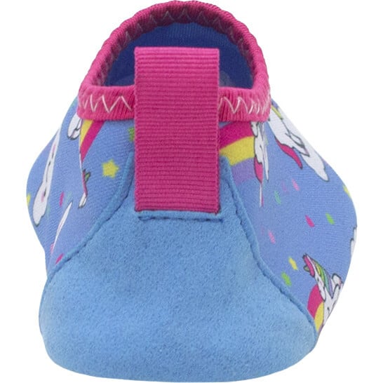 Unicorn Dreams Aqua Shoes, Light Blue - Booties - 4