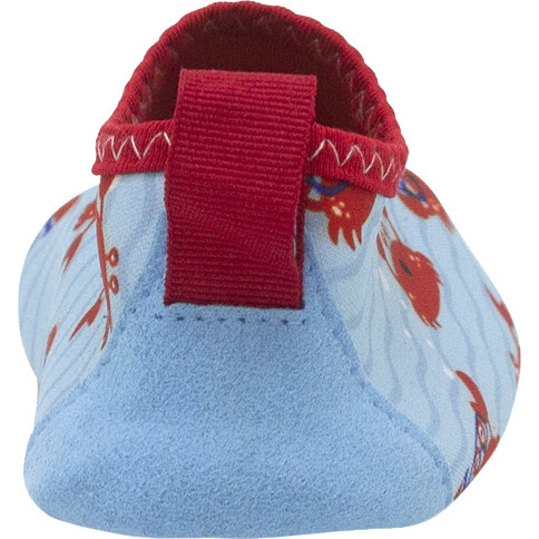 Scuba Crabs Aqua Shoes, Light Blue - Booties - 4