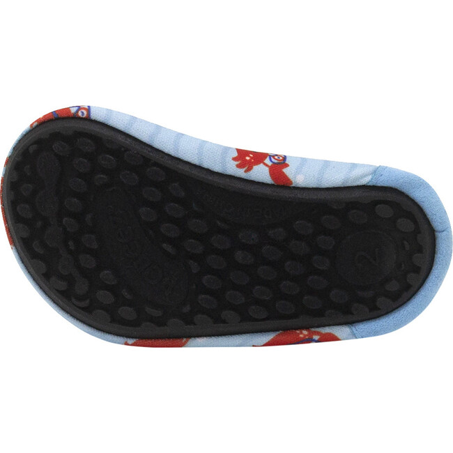 Scuba Crabs Aqua Shoes, Light Blue - Booties - 5