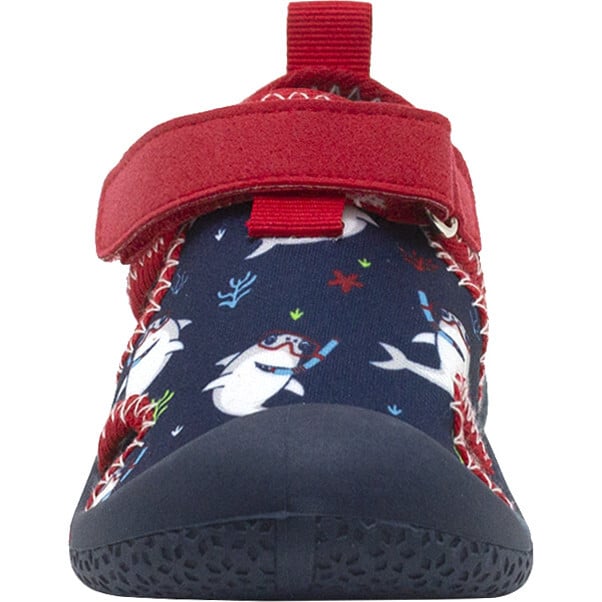 Shark Bite Water Shoes, Navy Blue - Booties - 3