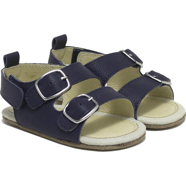 Nakai Sandals, Navy Blue - Sandals - 1