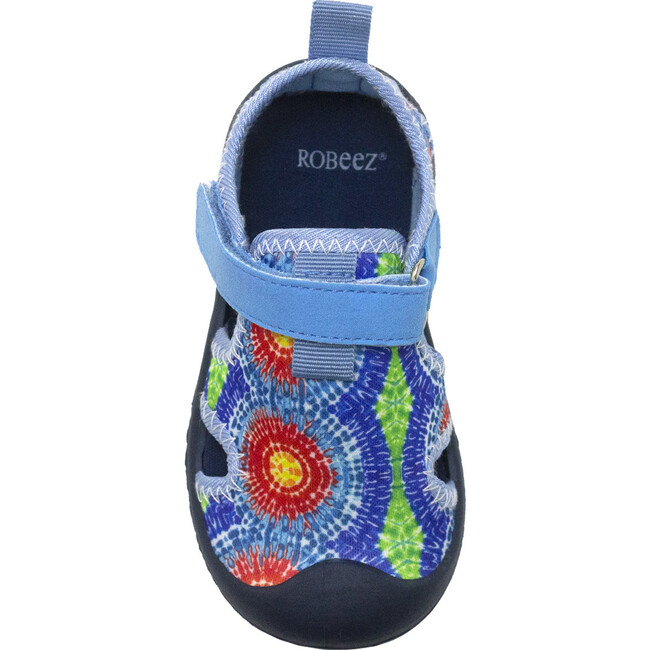 Spiral Tie Dye Water Shoes, Rainbow - Booties - 6