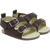 Nakai Sandals, Brown - Sandals - 1 - thumbnail