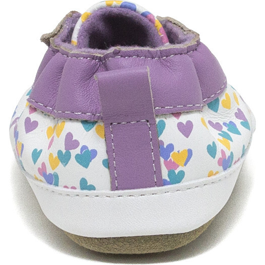 Stylish Staci Soft Soles, Lavender - Crib Shoes - 4
