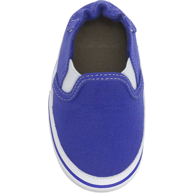 Liam Basic Soft Soles, Blue - Crib Shoes - 6
