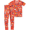 Short Sleeve Pajamas, Construction - Pajamas - 1 - thumbnail