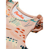 Ruffle Sleeve Dress, Paleontology Blush - Dresses - 2