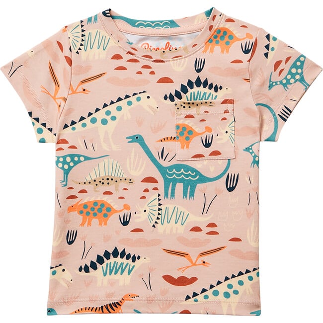 Easy Pocket Tee, Paleontology Blush