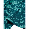 Short Sleeve Pajamas, Paleontology Teal - Pajamas - 2