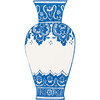 China Blue Vase Table Accent - Paper Goods - 1 - thumbnail