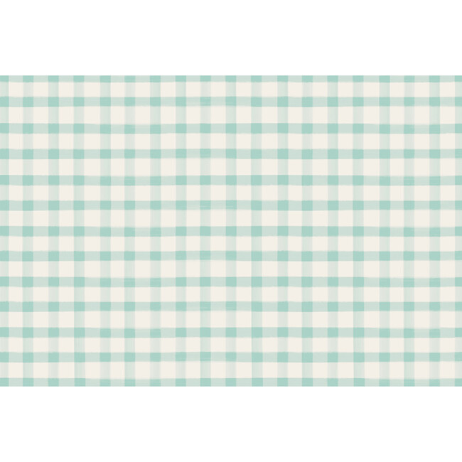 Seafoam Painted Check Placemat