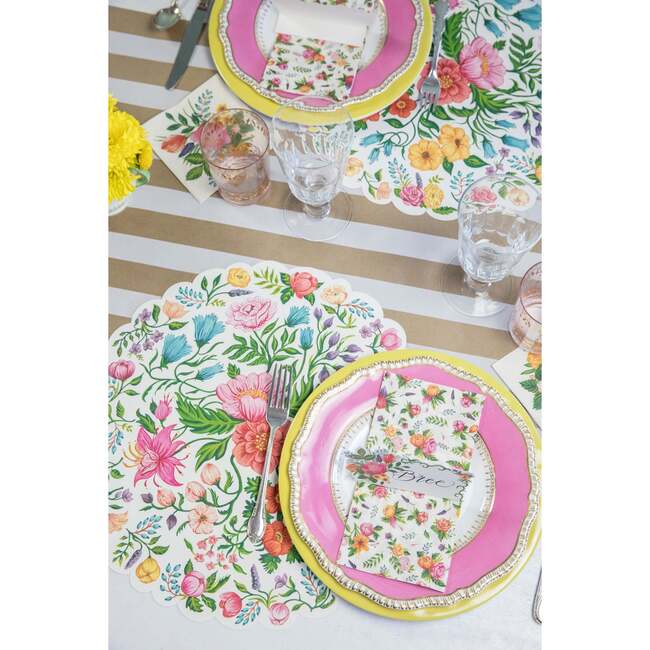 Die Cut Sweet Garden Posey Placemat - Paper Goods - 3