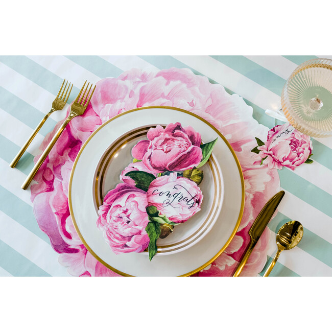 Die Cut Peony Placemat - Paper Goods - 4