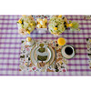 Lilac Painted Check Runner - Paper Goods - 4
