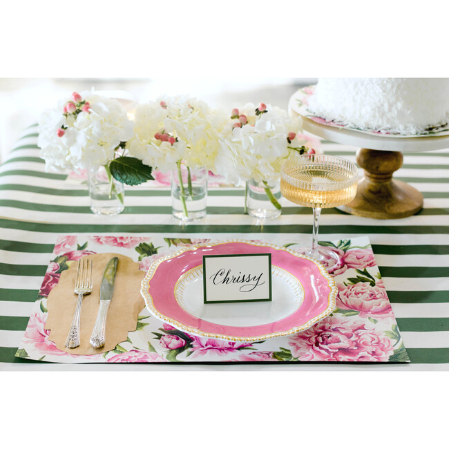 Peonies in Bloom Placemat - Paper Goods - 4