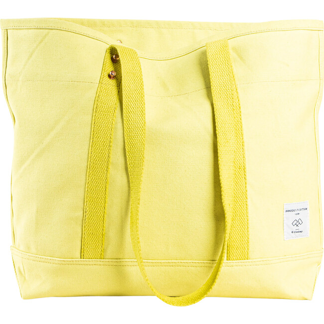 Small East West Tote,Lime - Bags - 2