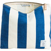 Portfolio Pouch, Blue+White Stripe - Bags - 2
