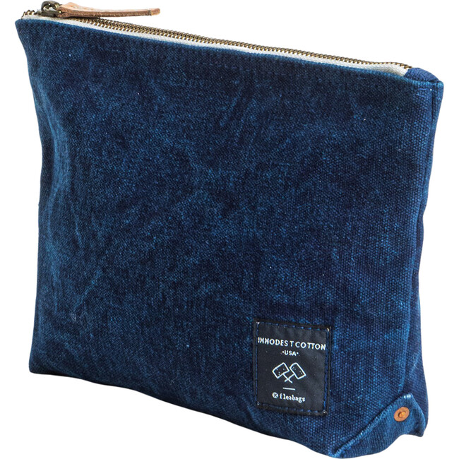 Sardine Pouch, Dark Indigo - Bags - 3
