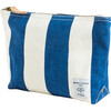 Sardine Pouch, Blue+White Stripe - Bags - 3 - thumbnail