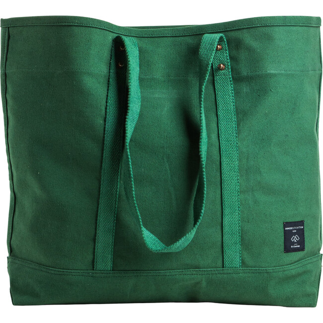 Large East West Tote,Pine