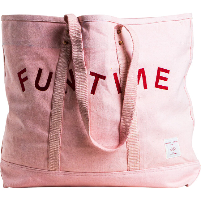 Large East West Fun Time Tote, Pink