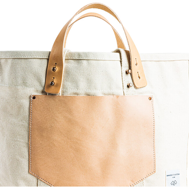 Pocket Tote, Natural - Bags - 3