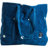 Large East West Tote, Indigo Moon - Bags - 2
