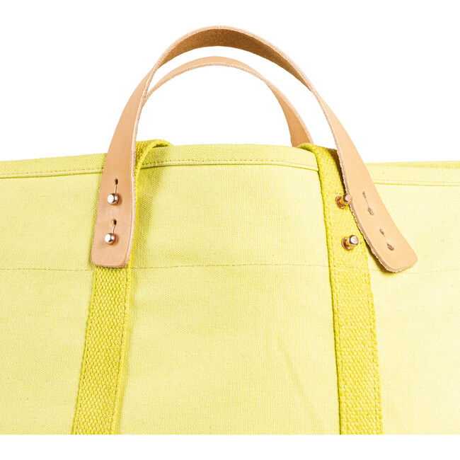 Large East West Tote, Lime - Bags - 3