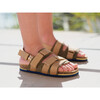 Strap Sandals, Khaki - Sandals - 4