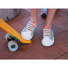Hybrid Sneakers, Anis & Peach - Sneakers - 3