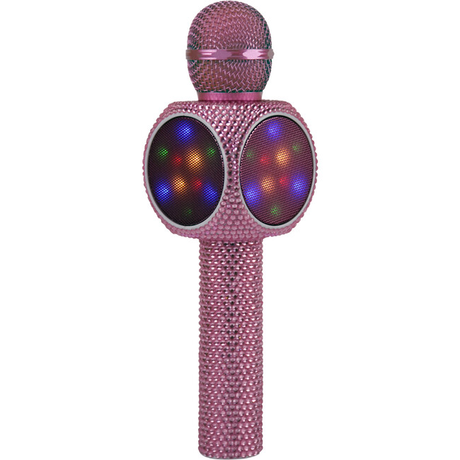 Sing-along Bling  Bluetooth Karaoke Microphone, Pink Bling - Musical - 2