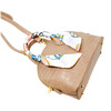 Crocodile Moon Scarf Handbag, Cream - Bags - 3