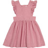 Gingham Pinny, Red - Dresses - 1 - thumbnail