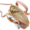 Crocodile Moon Scarf Handbag, Pink - Bags - 4 - thumbnail