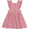 Gingham Pinny, Red - Dresses - 2