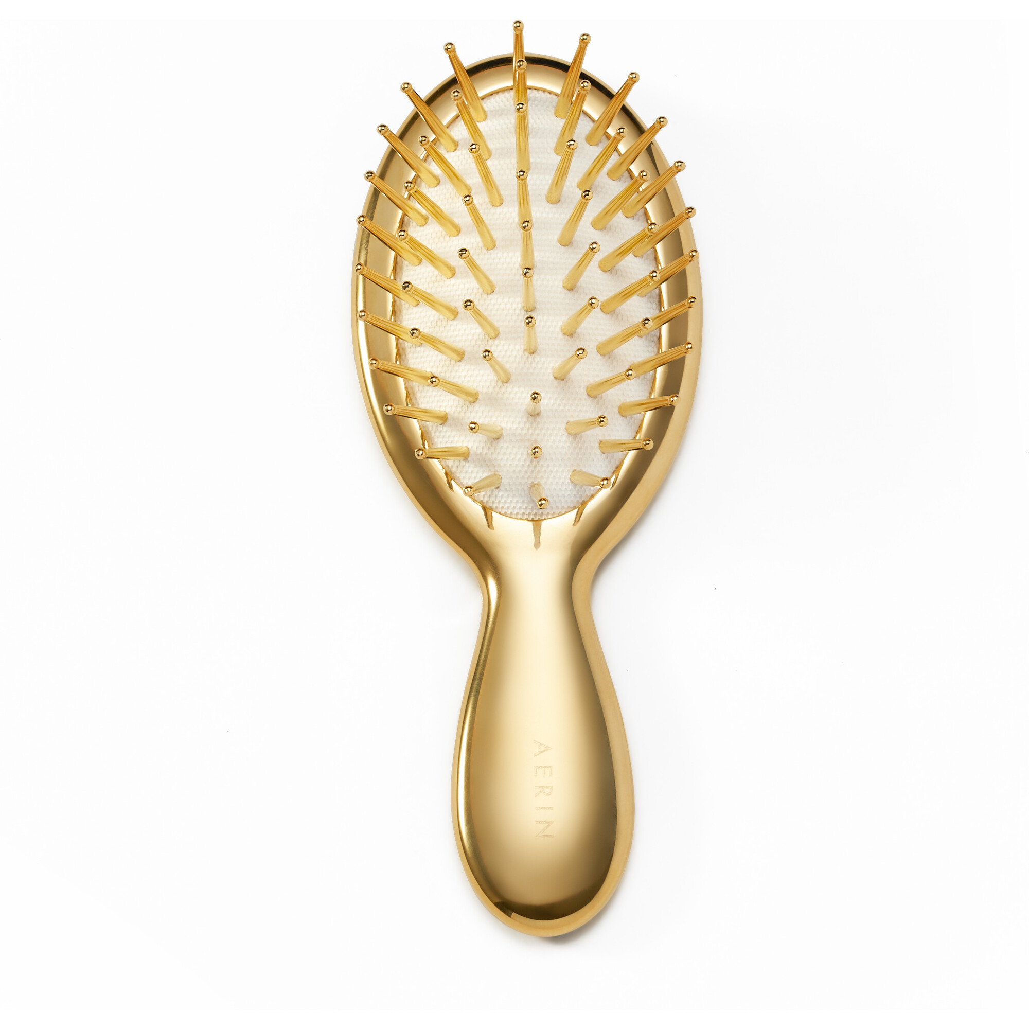 Travel Gold Hairbrush AERIN Bath Accessories Maisonette