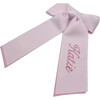Script Name Basket Bow , White And Pink - Hair Accessories - 1 - thumbnail