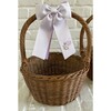 Bunny Block Initial Basket Bow, Lavender - Hair Accessories - 2