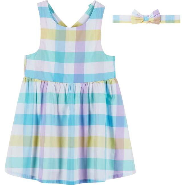 Plaid Dress, Multi - Dresses - 1