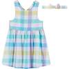 Plaid Dress, Multi - Dresses - 1 - thumbnail