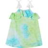 Eyelet Tie Dye Dress, Multi - Dresses - 1 - thumbnail