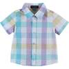 Baby Buttondown Plaid Shirt Set, Multi - Mixed Apparel Set - 2